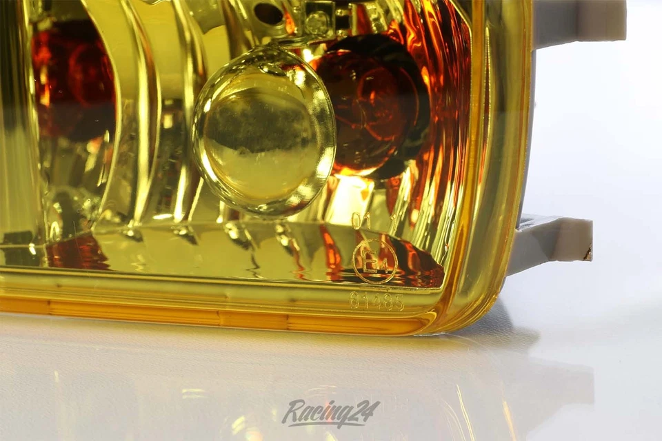 Fendinebbia indicatore di direzione giallo vetro trasparente adatto per VW Golf III 3 Variant set - Immagine 2 di 4