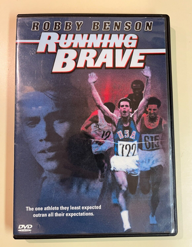 Running Brave DVD, 1983 True Story of Runner Olympian Billy Mills, Robby Benson - Picture 2 of 3