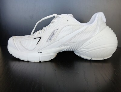 Givenchy Tk-Mx White Mesh Sneaker Men's Size US 14 EU 47 451 8326 New With Box