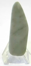 BURMA JADE,  FREE-FORM THIN CABOCHON--PRISTINE CONDITION--RARE