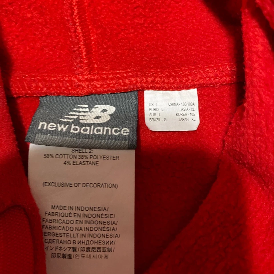 Los Angels Angels New Balance Anaheim Hoodie Men’s MLB Sweatshirt Size L - Image 3 of 4