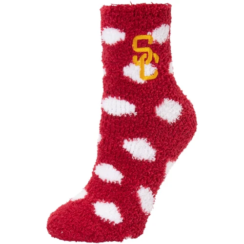 USC Trojans White NCAA Socks