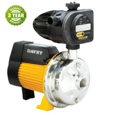 Davey BT20-30 Pressure Booster Pump with Torrium 2 Control, 1 HP, 115V, 27 GPM