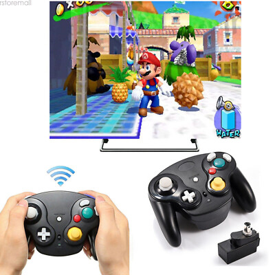 Wireless Game Controller With Adapter For Original Gamecube Retro Classic NGC GC
