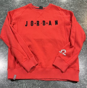 red air jordan sweatshirt