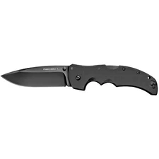 Cold Steel Recon 1 Folding Knife Spear Point S35VN 4 Inch DLC Coated Blade Black