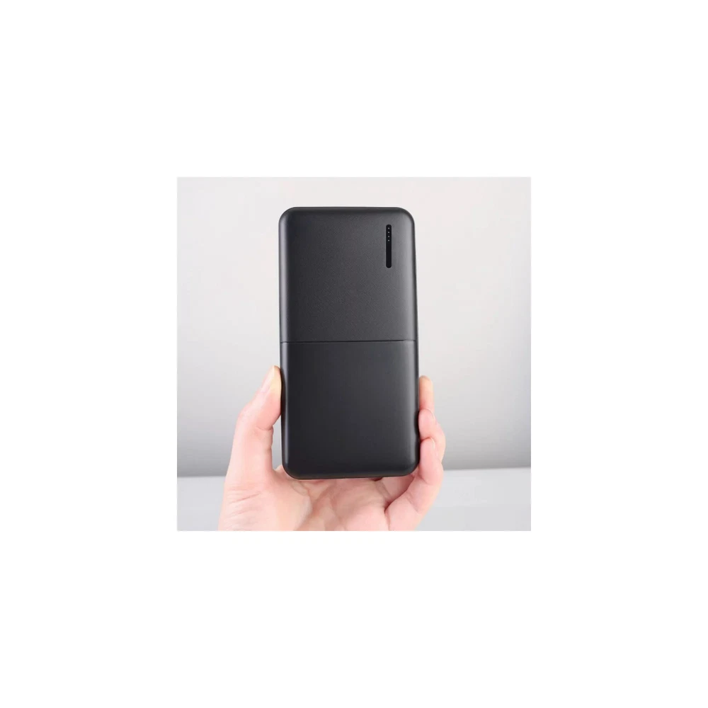 Fast Charging Power Bank with Dual USB Outputs & Type C/Micro Inputs for iPhone & Android