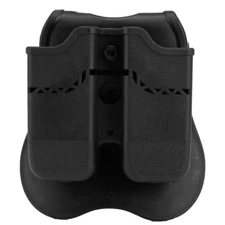 Tactical OWB Double Stack Magazine Pouch Holster for 9mm .40 Pistol Mag Holder