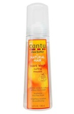 LOT OF 3 - CANTU 'WAVE WHIP' SHEA BUTTER CURLING MOUSSE - 8.4fl.oz ea. (PAO-12M)