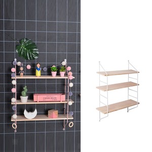 étagère Murale Suspendue Gland En Bois 3 Couche Enfants Bébé Style