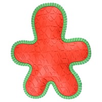 Duvo+ Hundespielzeug Xmas Lebkuchenmann 24X20,5Cm GrüN/Rot Mit Quietscher