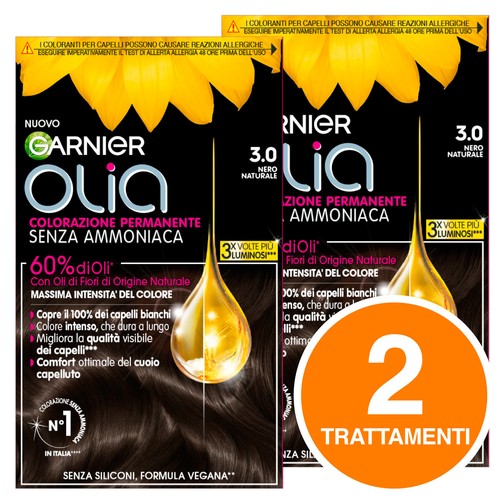 Garnier Olia Tinta Capelli Colorazione Permanente Trattamento Senza Ammoniaca - Foto 4 di 27
