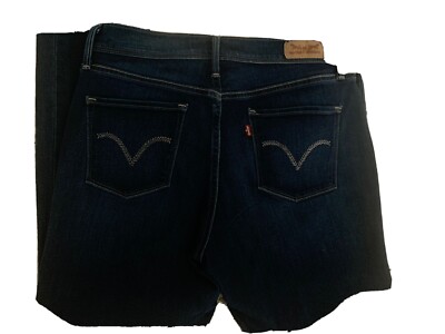 Levis 512 Perfectly Slimming Size 29 Womens Jeans Dark Wash