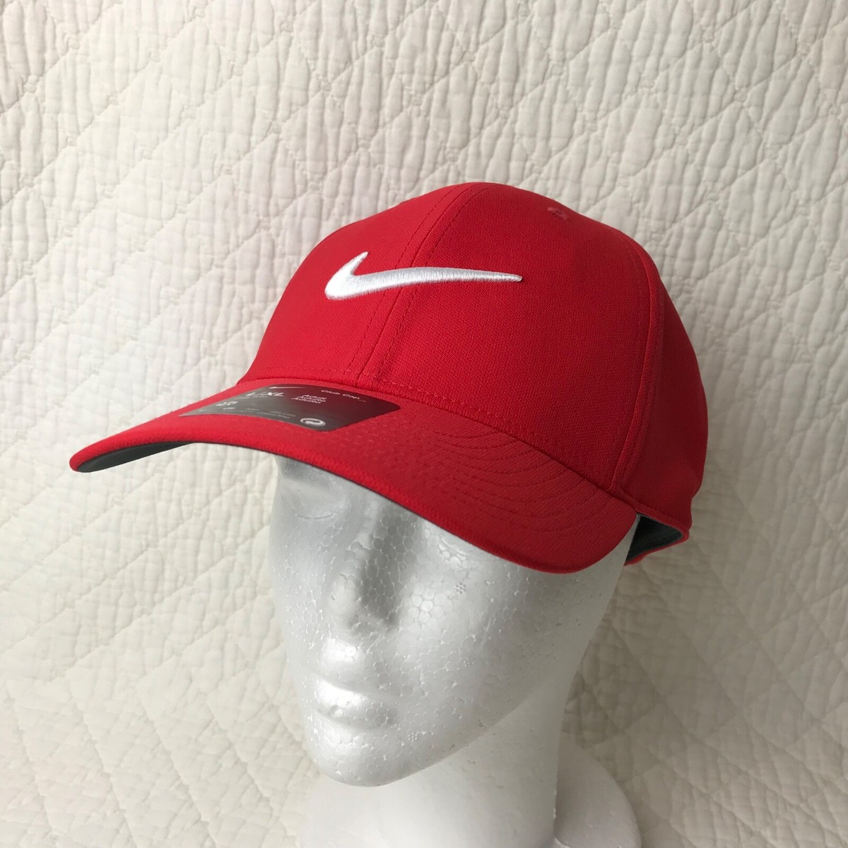 Nike Dri-Fit Golf Club Cap hat Adult Unisex SZ L/XL Red HF5294-657