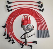 Ford Big Block 351cm-400-429-460 Red Small Hei Distributor Spark Plug Wires Ford Big Block 351cm-400-429-460 Red Small Hei Distributor Spark Plug Wires