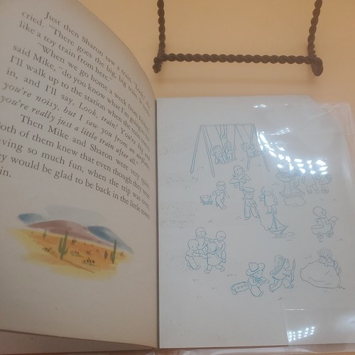 Bonnie Book Had a Grand Trip Vintage Mary Windsor Adams 1957 Rare HTF HC VTG - Imagen 8 de 9