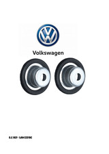 Qty2 Front Strut Top Limit Caps Cups Mounts for VW Golf Jetta  