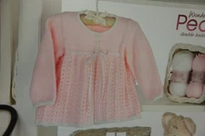 Stylecraft Knitting Pattern 8320 Baby Cardigan 16-26" Wondersoft Pearl DK 
