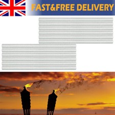 12Pcs Fiberglass Replacement Wicks for Tiki Torch Candle Wine Bottle Oil Lamp