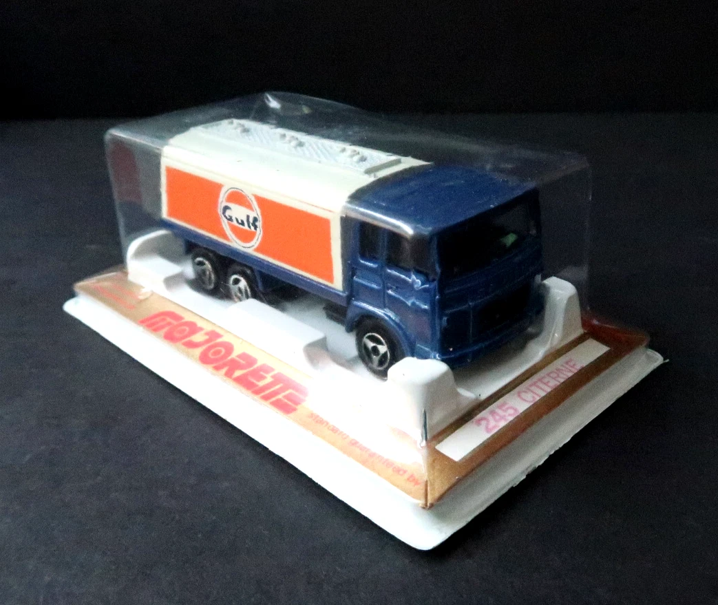 Majorette Série 200 – Camion Saviem Citerne Aral #245 – 1/100, France, Neuf Sous Blister