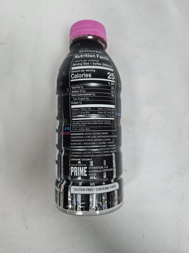 IN HAND Prime X Hunt Reward Glitch Elixir Pink Cap Rare Limited Hydration Drink - Picture 4 of 23