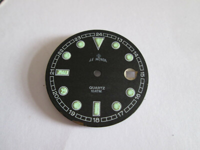 RELOJ LE MONDE ESFERA CALENDARIO 10 ATM QUARTZ NUMEROS