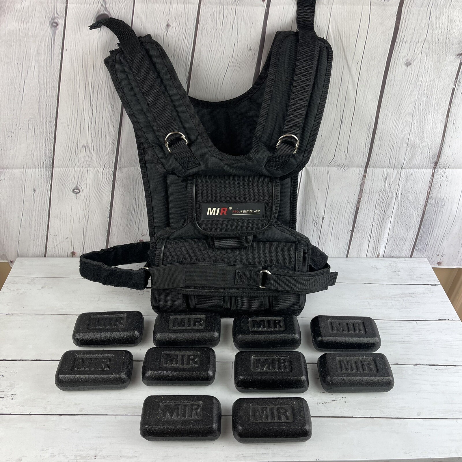 Weighted Vest Woman MIR PRO Weighted Vest (45-90lbs) – Adjustable