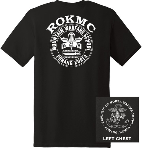 T-SHIRT Republik Korea Marine Corps Bergkrieg Schule Pohang Korea - Bild 4 von 9