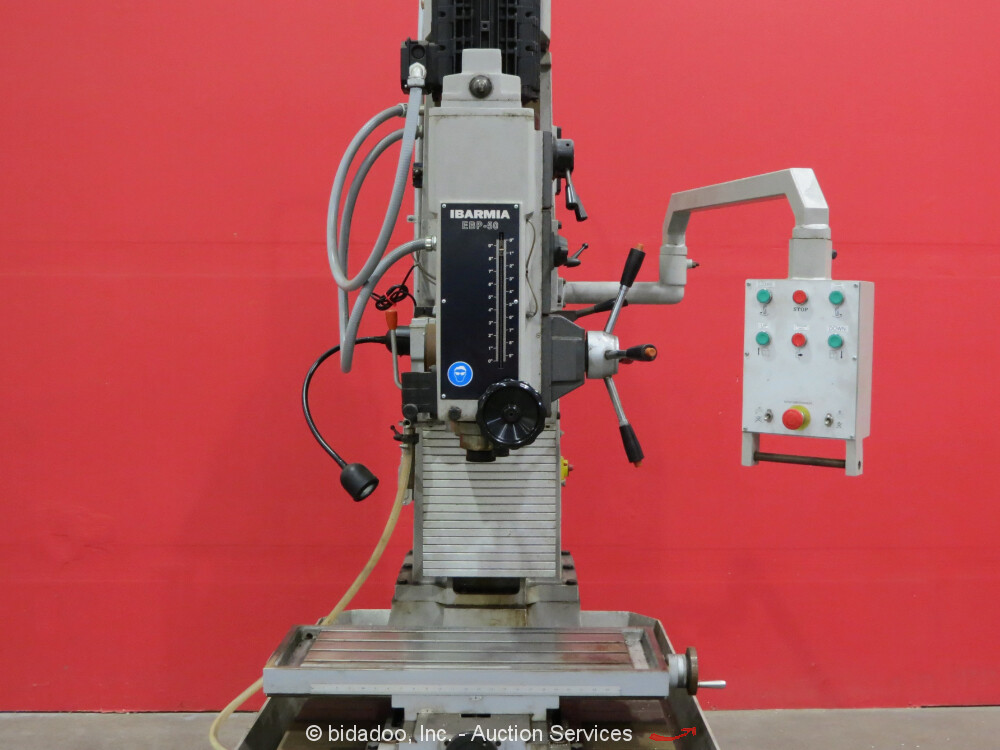 2010 Clausing Ibarmia EBP50 Vertical 3Axis Drill Mill Milling Machine