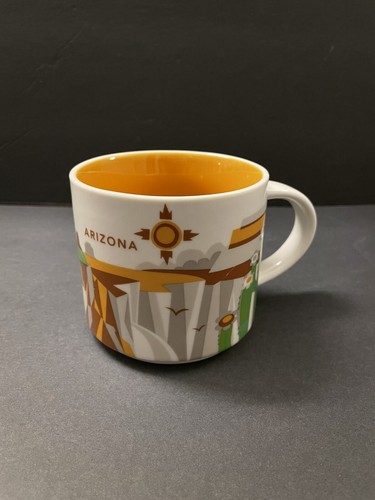 Starbucks Coffee ARIZONA 14oz Mug Cup 2015 You Are Here Collectors Series