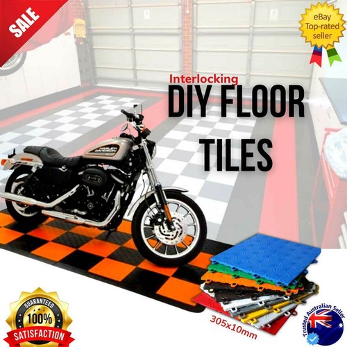 1 Piece/Sample Interlocking DIY Floor Tiles 305x10mm for Garage - Picture 2 of 22