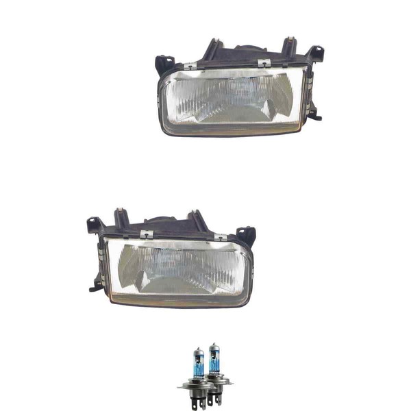 Halogen Scheinwerfer Set H4 FüR VW Passat Variant Inklusive Lampen-image