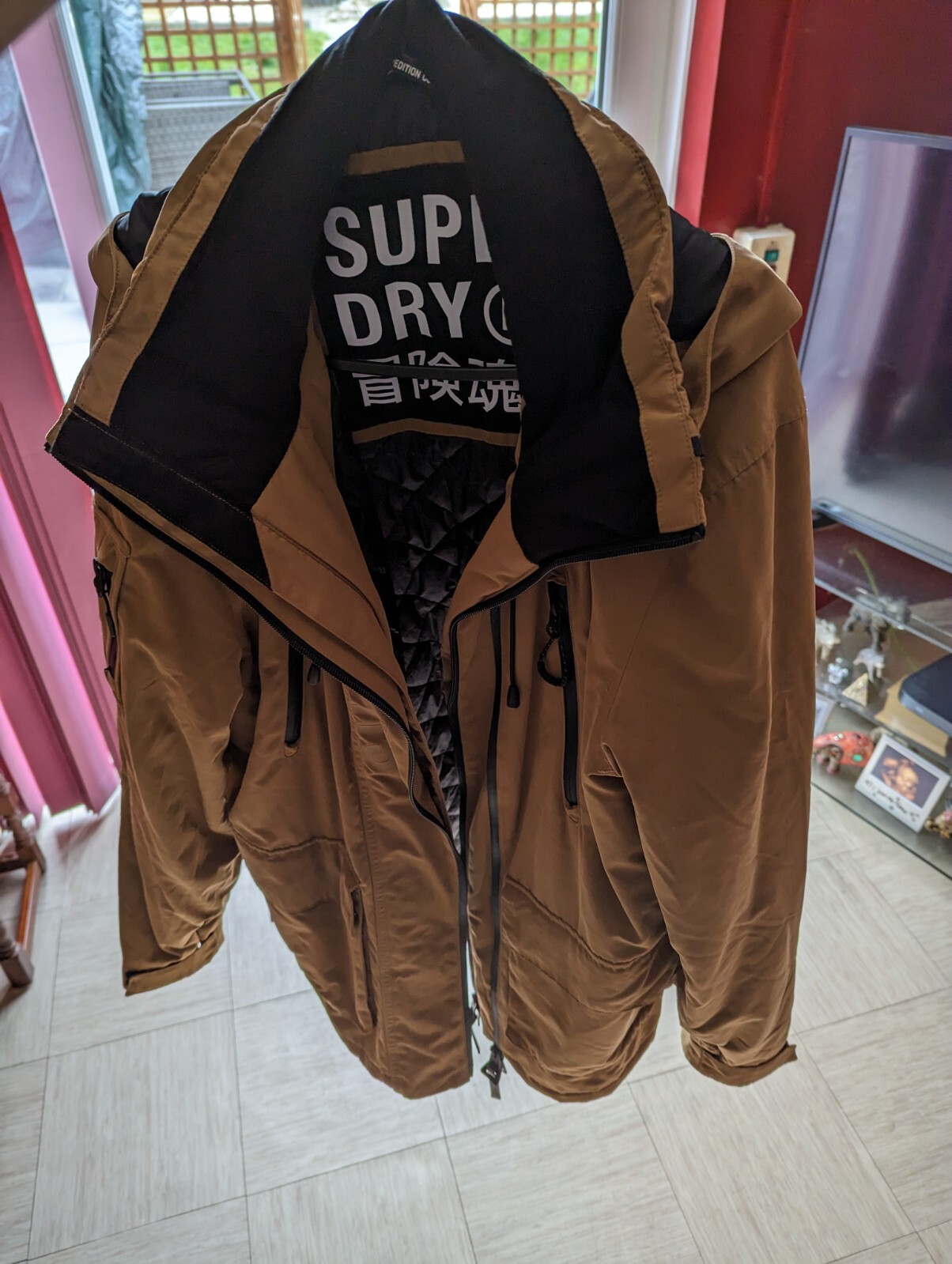 superdry jacket, medium, microfibre SD wind jacket - image 3