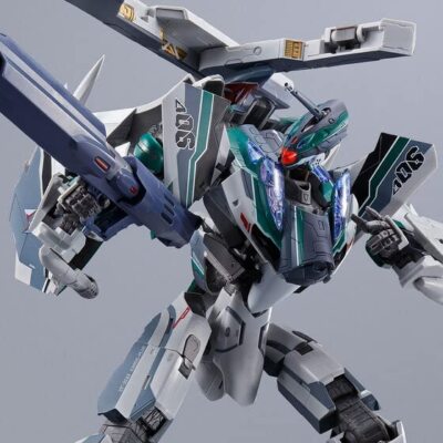 Premium BANDAI DX Chogokin MACROSS VF-31AX KAIROS-PLUS (BOGUE CON-VAART USE)