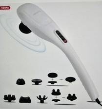 MEGAWISE Handheld Back Massager  Deep Tissue Percussion Relief for Back, Neck,