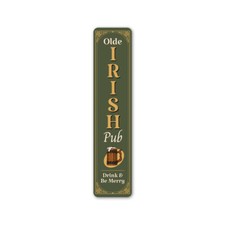 Olde Irish Pub Metal Sign