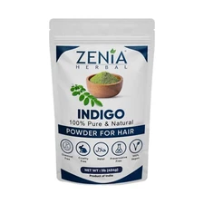 1lb (16oz) Zenia Natural Indigo Powder Indigofera Tinctoria Hair Beard Dye Color