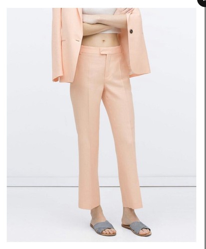 ZARA Basic Salmon Elegant Pants Size 40 