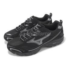 Mizuno MXR Black Grey Men Unisex Lifestyle Casual Shoes Sneakers D1GA2468-01
