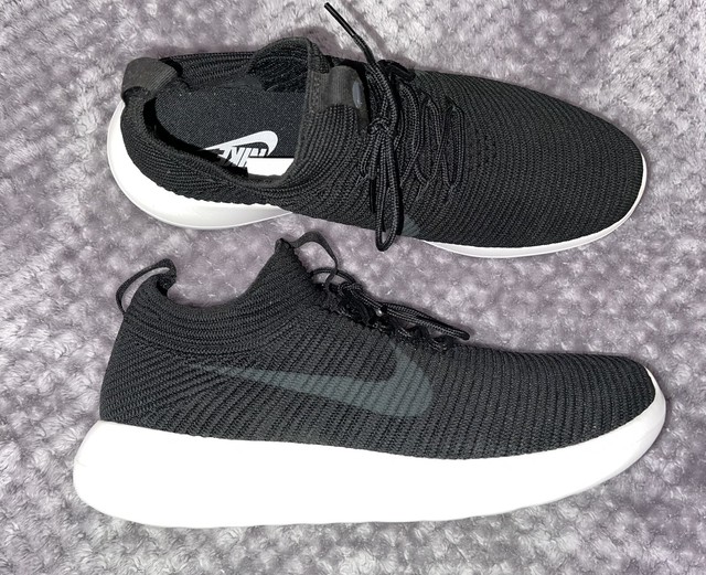 nike roshe two flyknit v2 black for 