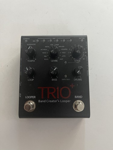 Digitech Trio + Plus Band Creator + Looper Sampler Guitar Effect Pedal + Box - Picture 3 of 8