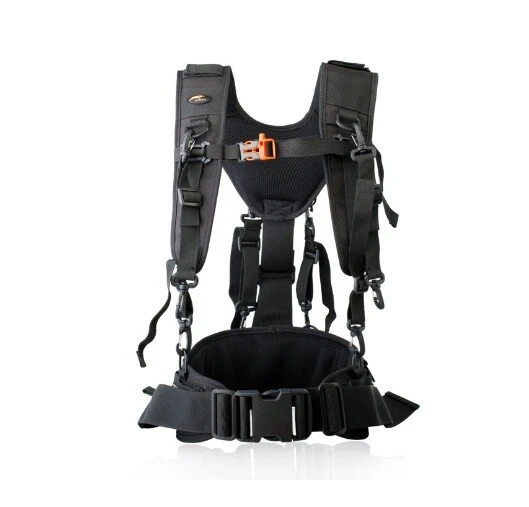 Adjustable Camera Carrying Chest Harness Strap Pouch Holder Waist Belt Lens Bag - Image 3 of 4