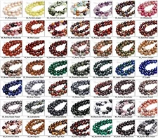 Wholesale Lot Natural Gemstone Round Spacer Loose Beads 4mm 6mm 8mm 10mm 12mm L1