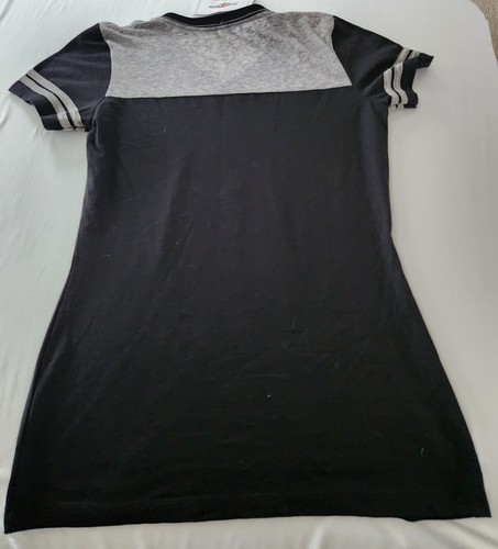 Shirts & Skins Cut The Net Womens L Black/Gray Tshirt NEW - Picture 4 of 4