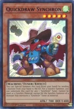 Quickdraw Synchron (Blue) (LDS3-EN117) - Ultra Rare - 1st Edition