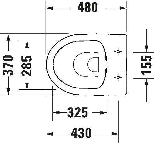 Duravit No.1 floorstanding back to wall toilet white rimless and toilet seat wit - Picture 6 of 9