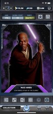 Topps Star Wars Digital Card Trader Tier 7 - Mace Windu S3 Preview Base