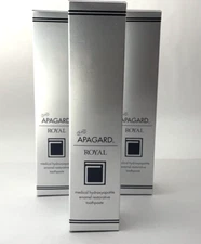 Sangi APAGARD ROYAL Nanotechnology Whitening Toothpaste 135g Japan set of 3  NEW