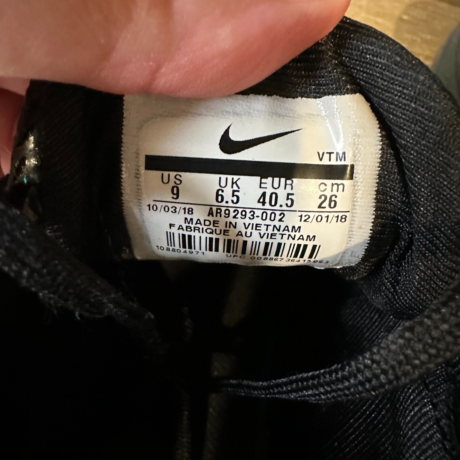 Womens Nike Air Max 720 GS Throwback Future Nightshade Athletic Sneakers Size 9 thumbnail 6