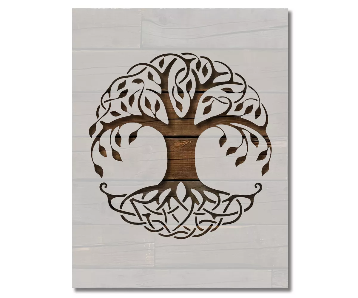 Tree Of Life Stencil Printable tree-of-life-stencil-printable